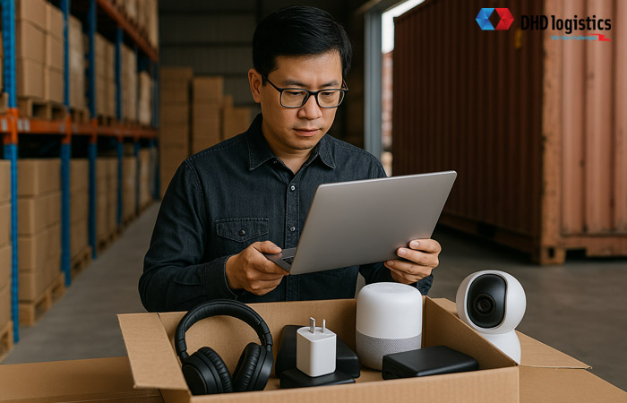 Nhập hàng điện tử Trung Quốc trên các trang TMĐT