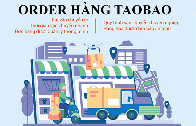 DHD Logistics nhận order taobao