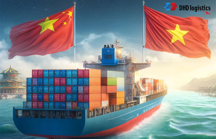 DHD logistics nhập khẩu ủy thác hàng từ Trung Quốc đường chính ngạch