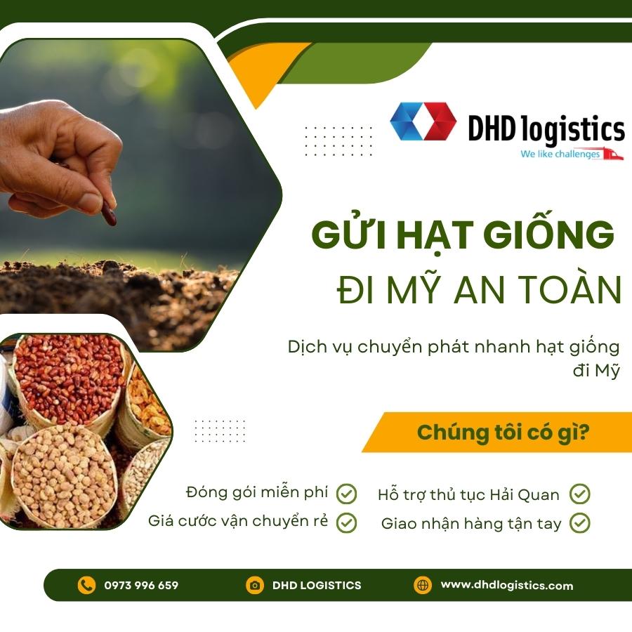 Gửi hạt giống đi Mỹ an toàn, nhanh chóng