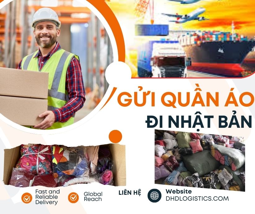 Dịch vụ gửi quần áo đi Nhật Bản