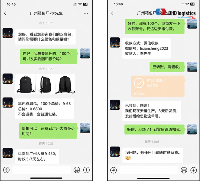 Đàm phán thương lượng giá cả với shop 1688