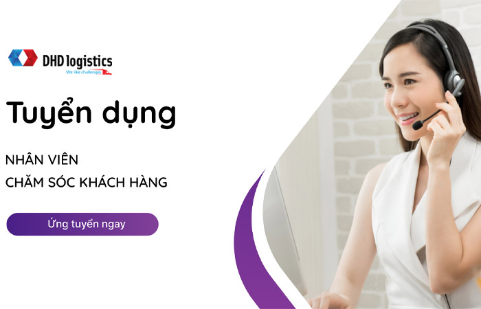 DHD Logistics tuyển dụng nhân viên chăm sóc khách hàng