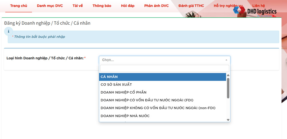 Lựa chọn loại hình doanh nghiệp