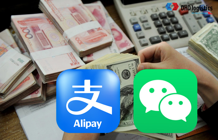 Chuyển đổi tiền Việt sang Trung nạp Wechat Alipay